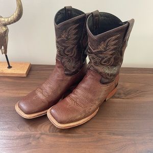 JB Dillon Ostrich boots